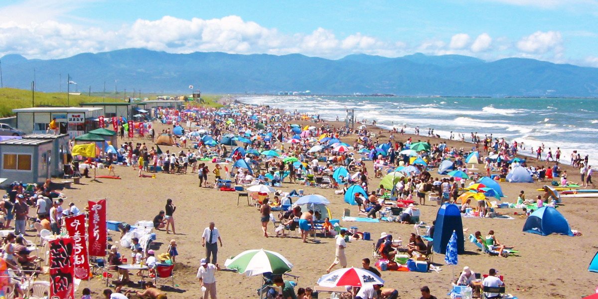 🏖️ 아소비치 이시카리(石狩浜海水浴場)